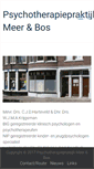 Mobile Screenshot of meerenbos.nl