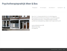 Tablet Screenshot of meerenbos.nl